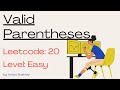 Valid Parentheses - LeetCode 20 | Easy | Java | Stack Approach | Blind 75 in Hindi