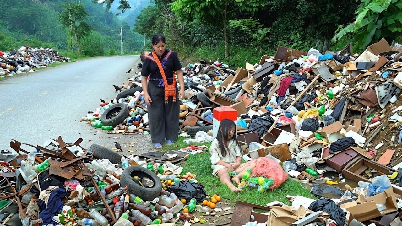 The touching story of an orphaned child and poor single mother | Tieu Dinh