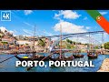 Porto Portugal Walking Tour | Porto walking Tour 2024 | 4K