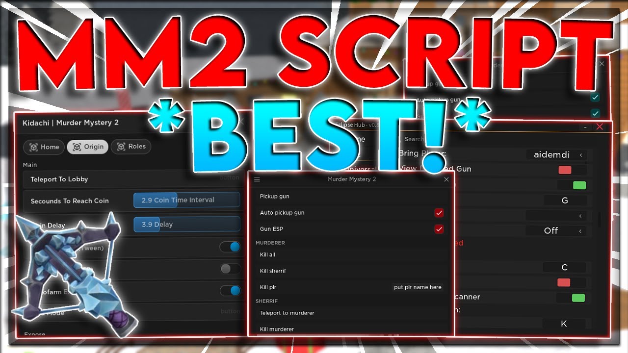 MURDER MYSTERY 2 AUTO FARM SCRIPT HACK GUI *PASTEBIN 2023* ❤️ ROBLOX 