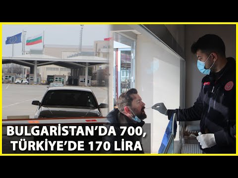 Bulgar Turistler PCR Testlerini Edirne'de Yaptırıyor