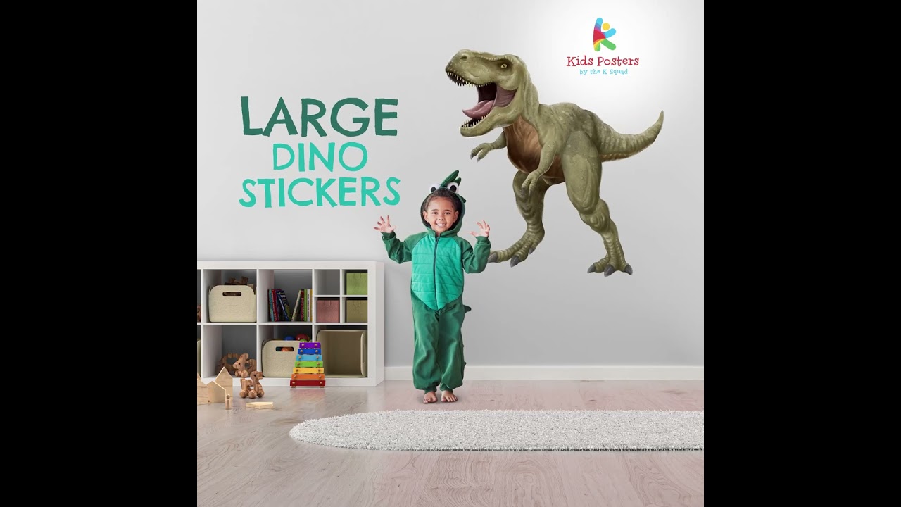 World's Largest Dinosaur Wall Stickers 