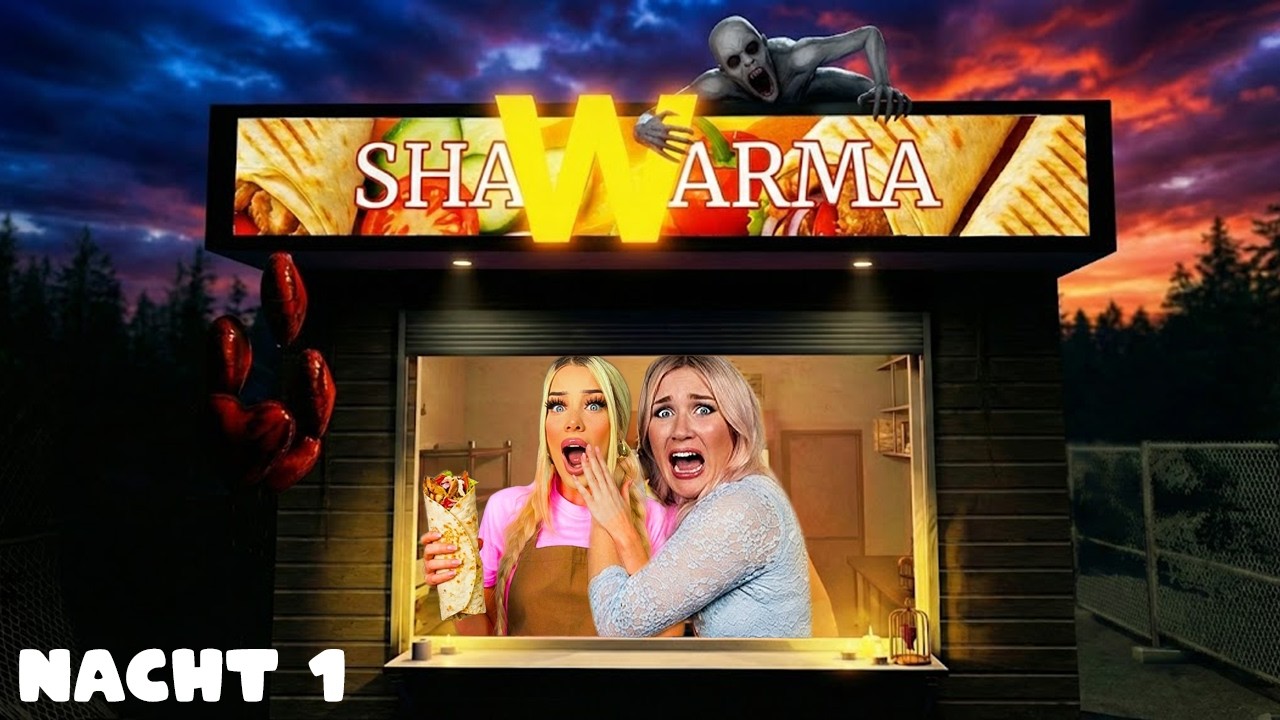 Unsere 1. NACHTSCHICHT im SCHAWARMA KIOSK! 🌸 Roblox