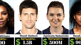 Richest American Tennis Athletes And Their Networth 🤑 | American Athletes 🇺🇲