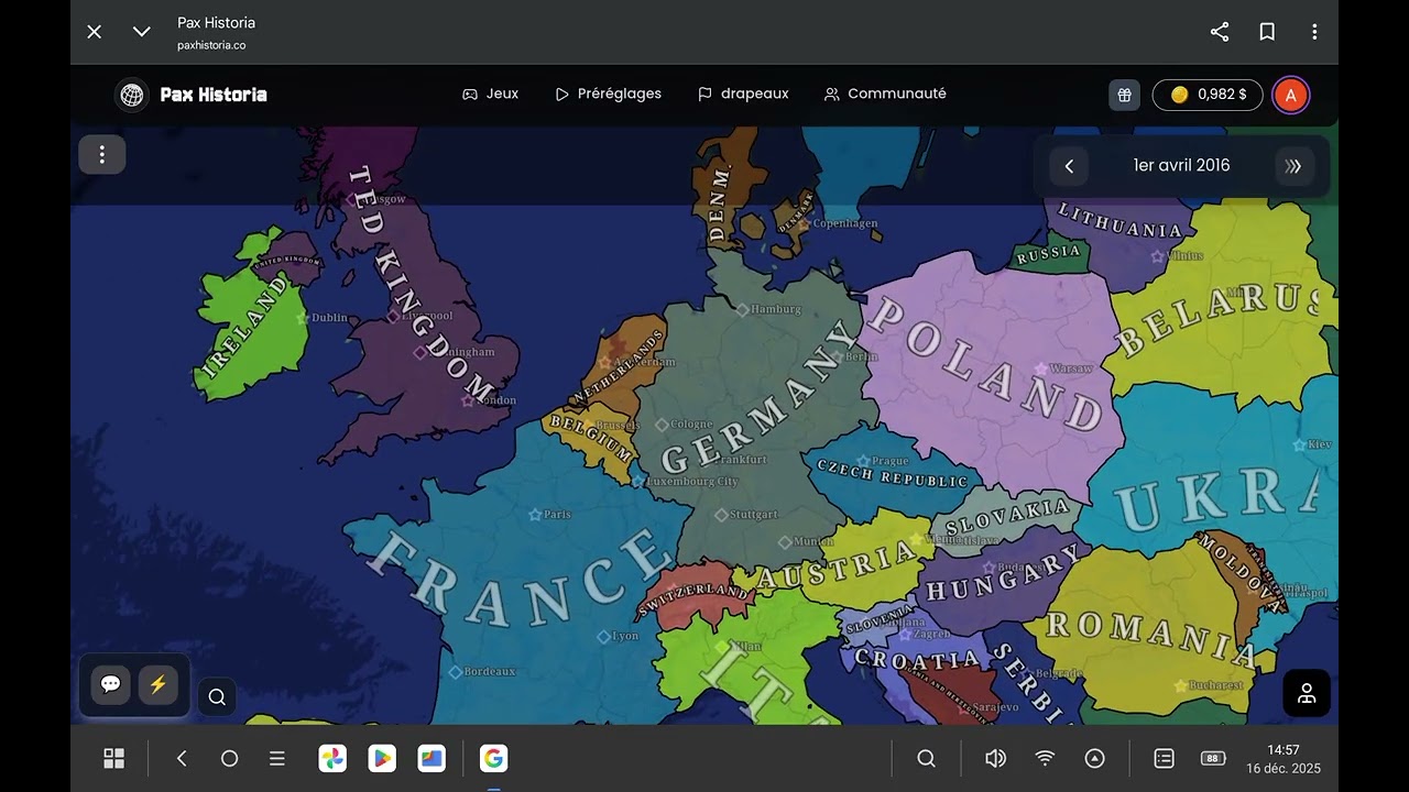 Premiere vidéo de cette chaîne pax historia ep1