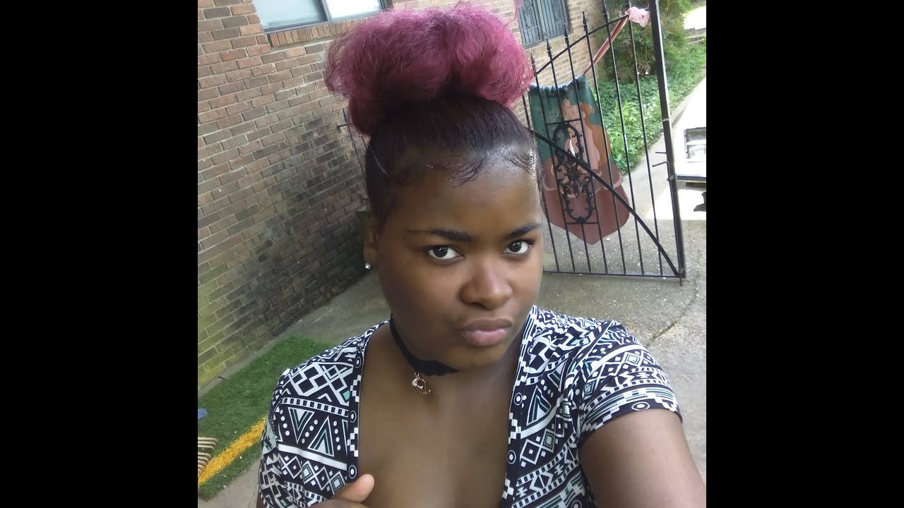Big Bun Tutorial Using 100 Kanekalon Hair Youtube