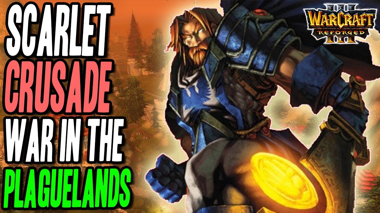 War in the Plaguelands 12P: Alexandros and Darion Mograine  | Warcraft 3 Reforged