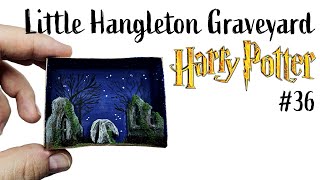 Little Hangleton Graveyard | a Harry Potter Matchbox diorama | Harry potter miniature