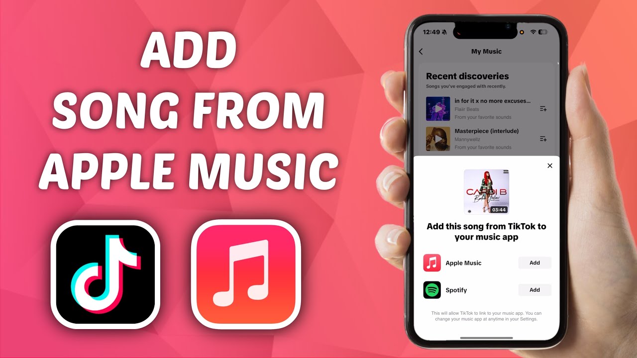 How to Add TikTok Song to Apple Music