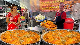The Best Variety of Fried Chicken Menu - $1 Only By Young Chef | Thai Street Food