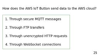 AWS IoT Button - Quiz