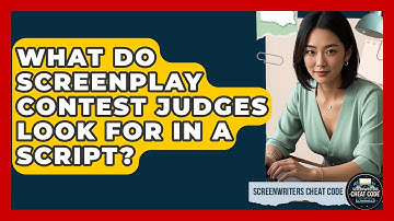 What Do Screenplay Contest Judges Look For In A Script? - Screenwriter