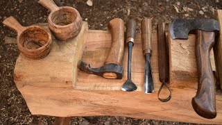 Tallando una Kuksa / Kuksa carving