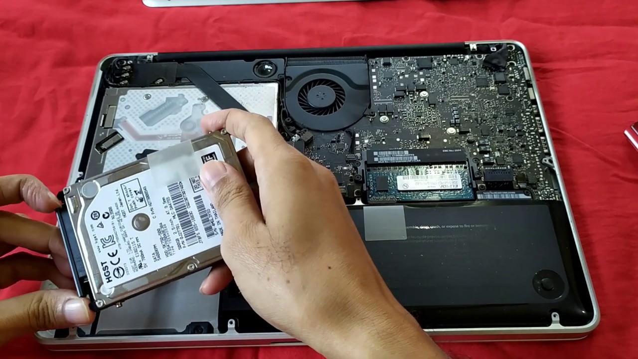 how to upgrade macbook pro hard drive