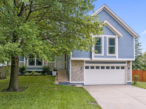 1019 E Yesteryear Dr, Olathe, KS home video tour