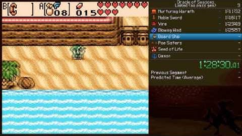 Oracle of Seasons - Linked (no password generation) Speedrun - 2:13:06