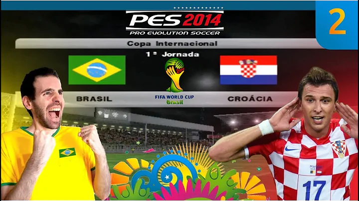 A ESTREIA contra a CROCIA! - Copa do Mundo 2014 no...