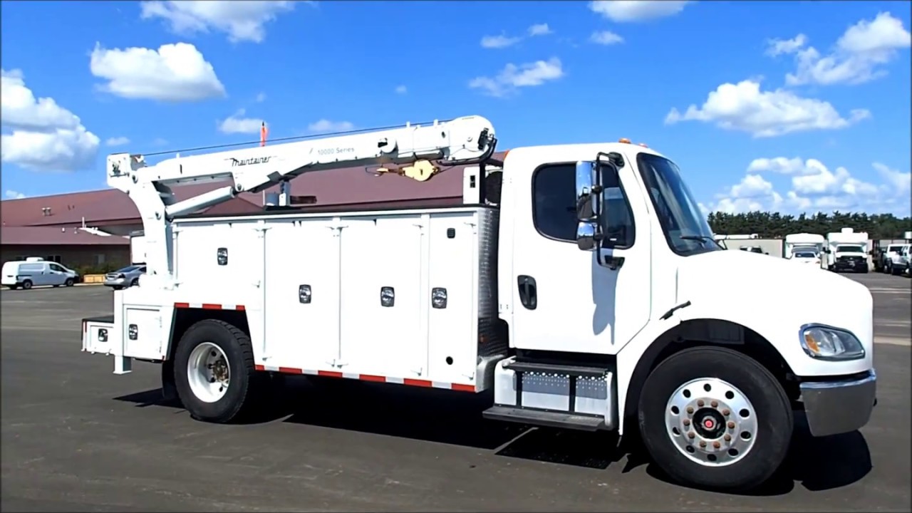 MAINTAINER SERVICE CRANE TRUCK FOR SALE BY CARCO YouTube