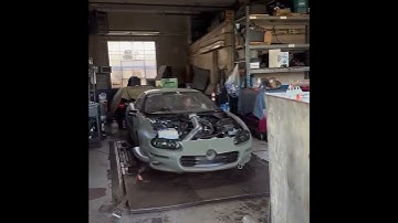 Camaro JUMPS off Dyno! 🤯 #explore #automobile #viralvideo
