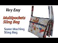 Sling bag-Sling bag Making At Home-Sling bag Haul-How To Make Sling Bag-Sling bag For Women