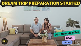 Ep-1 Getting Ready For Dream Trip Family Travel In Renault Triber Camper Van