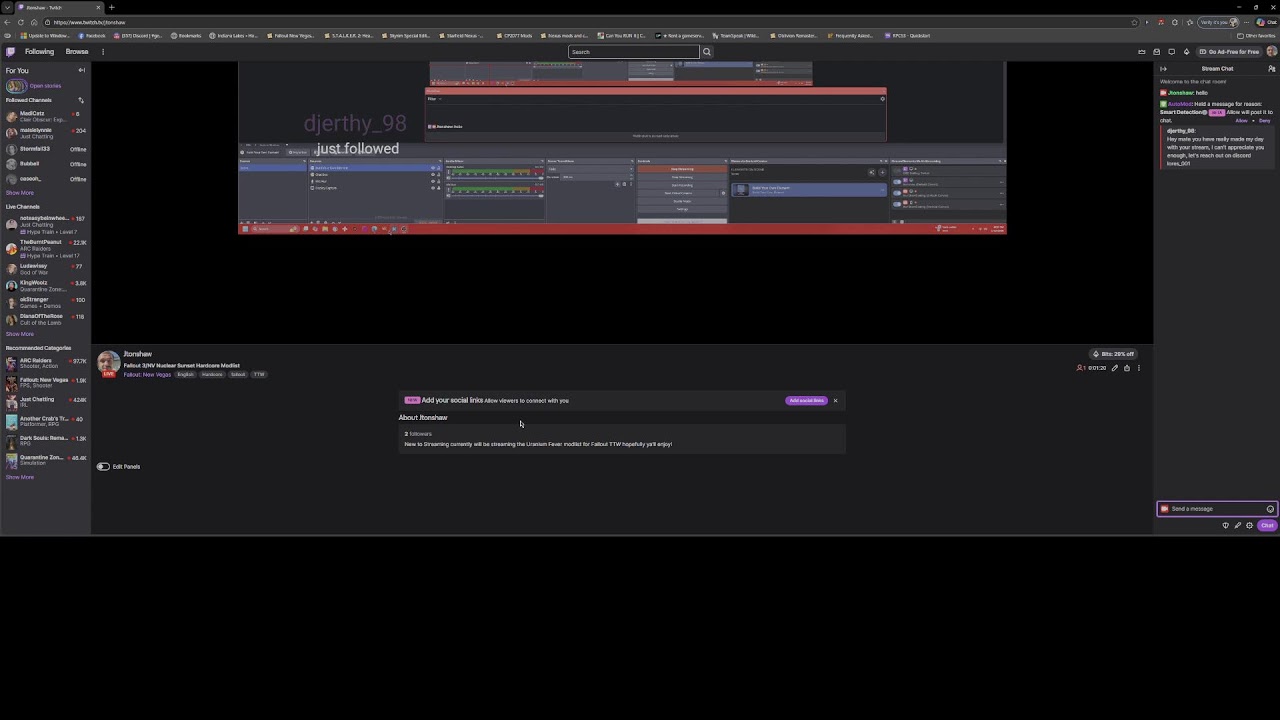 Fallout 3/NV Nuclear Sunset Hardcore Modlist
