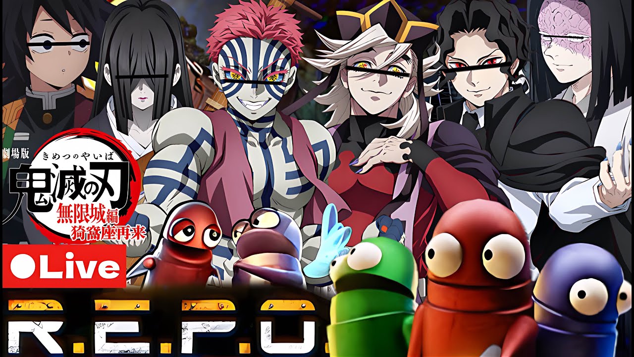 【ひかふぁみ配信】鬼殺隊と鬼達がホラーゲームで大暴れ!【#repo  】【#鬼滅の刃  】