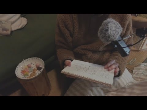 ［囁き声/ASMR］ささやき雑談。登録者9000人さまありがとうございます  / Thank you for 9000 subscribers