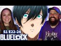 *BLUE LOCK* Episode 22-24 FINALE REACTION!