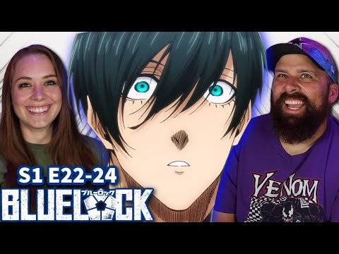 *BLUE LOCK* Episode 22-24 FINALE REACTION!