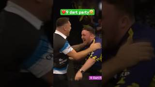 Littler Celebrates Hard With Price9 Darter Darts Dart Gerwyn Luke