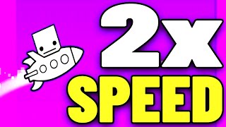 Geometry Dash But It's 2x Speed Geometry Dash But It's 2x Speed