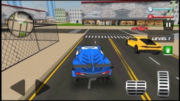 Police Robot Car Transporter - Android Gameplay