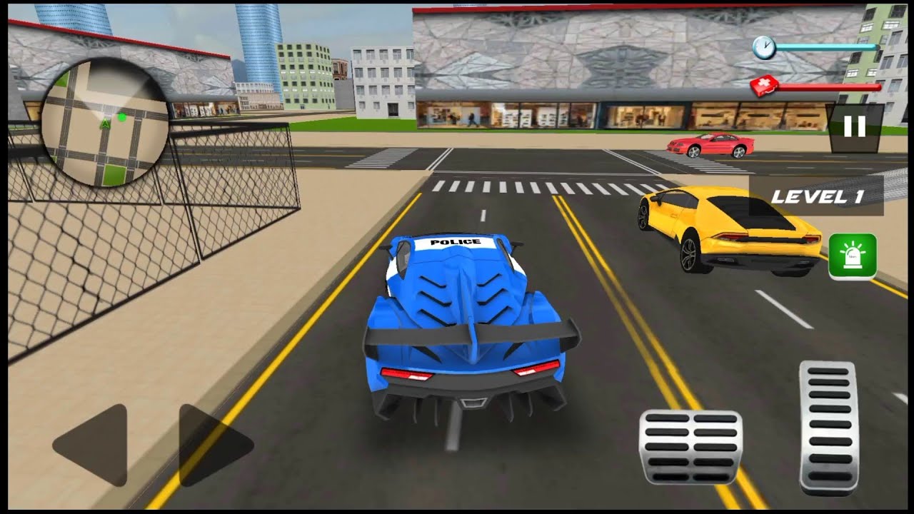 Police Robot Car Transporter - Android Gameplay