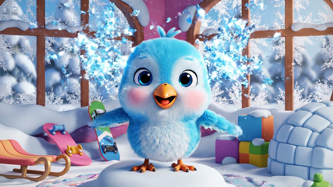 Angry Birds Baby Ice Froze the Slingshot | Nursery Rhymes for Kids & Baby Songs