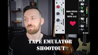 HRK ST 552 VS Neve 542 // Tape Emulator Shootout 500 Series