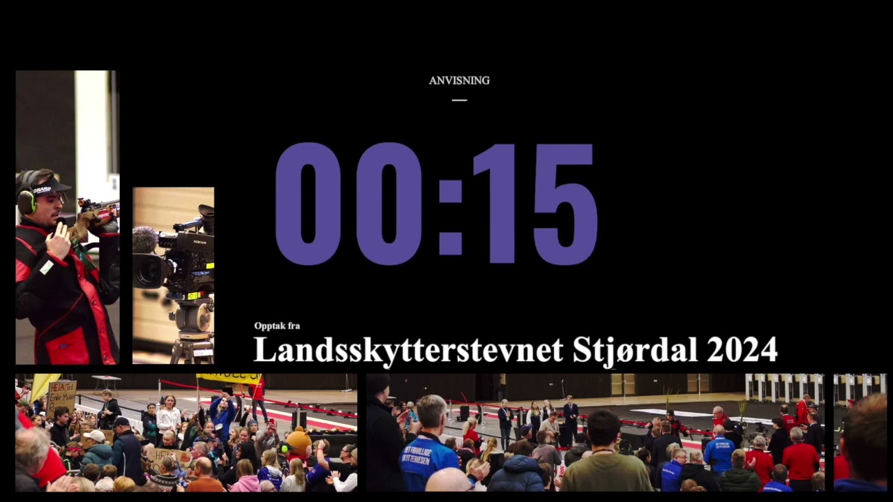 DFS 25-skudd fra Stjørdal 2024 innendørs uten prøveskudd