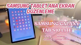 SAMSUNG ANA EKRAN DÜZENLEME ⎮ Samsung Galaxy Tab S10 Lite screenshot 4