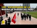 El pdte. Vizcarra preside ceremonia por el 199° aniversario de la Marina de Guerra del Perú