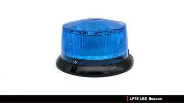 LF18 Blue Color Beacon with blue Lens | UnitSignal