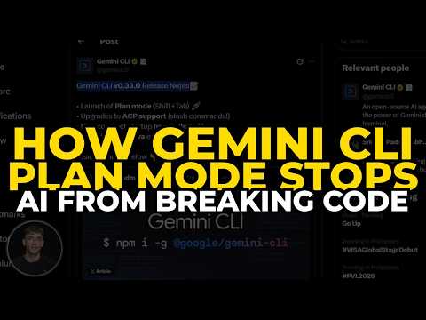 How Gemini CLI Plan Mode Stops AI from Breaking Code