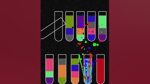 Water sort puzzle game Level 528