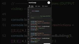 Maximum Height of Buildings | LeetCode Hard JS Solution Explained | Optimal Algorithm + Full Code