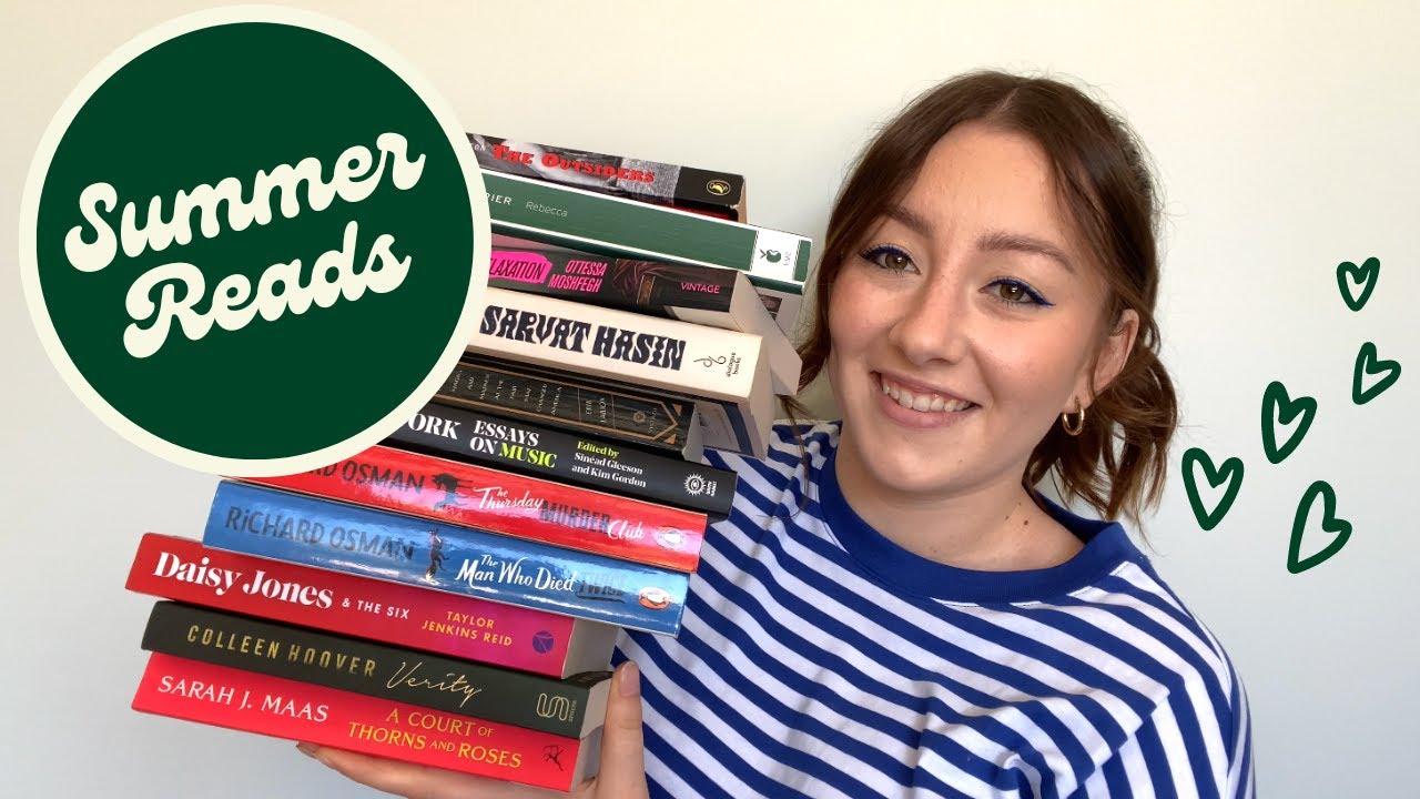 I FELL BACK IN LOVE WITH READING (and read 12 books this summer) - YouTube