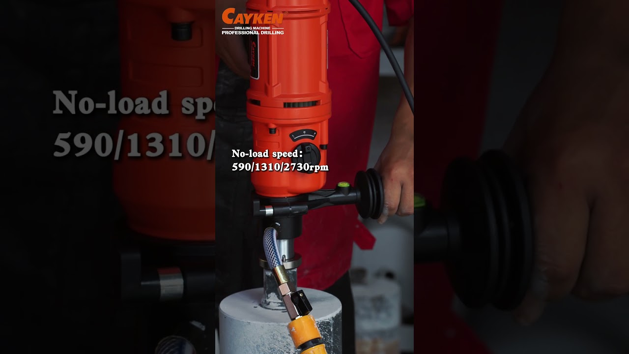 Stop Burning Bits: SCY-2020/3EBS 3-Speed + Stepless Control Core Drill | Maximize Bit Life 