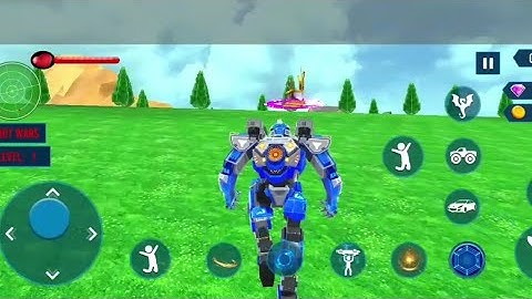 Monster Truck Robot Game-Android Gameplay