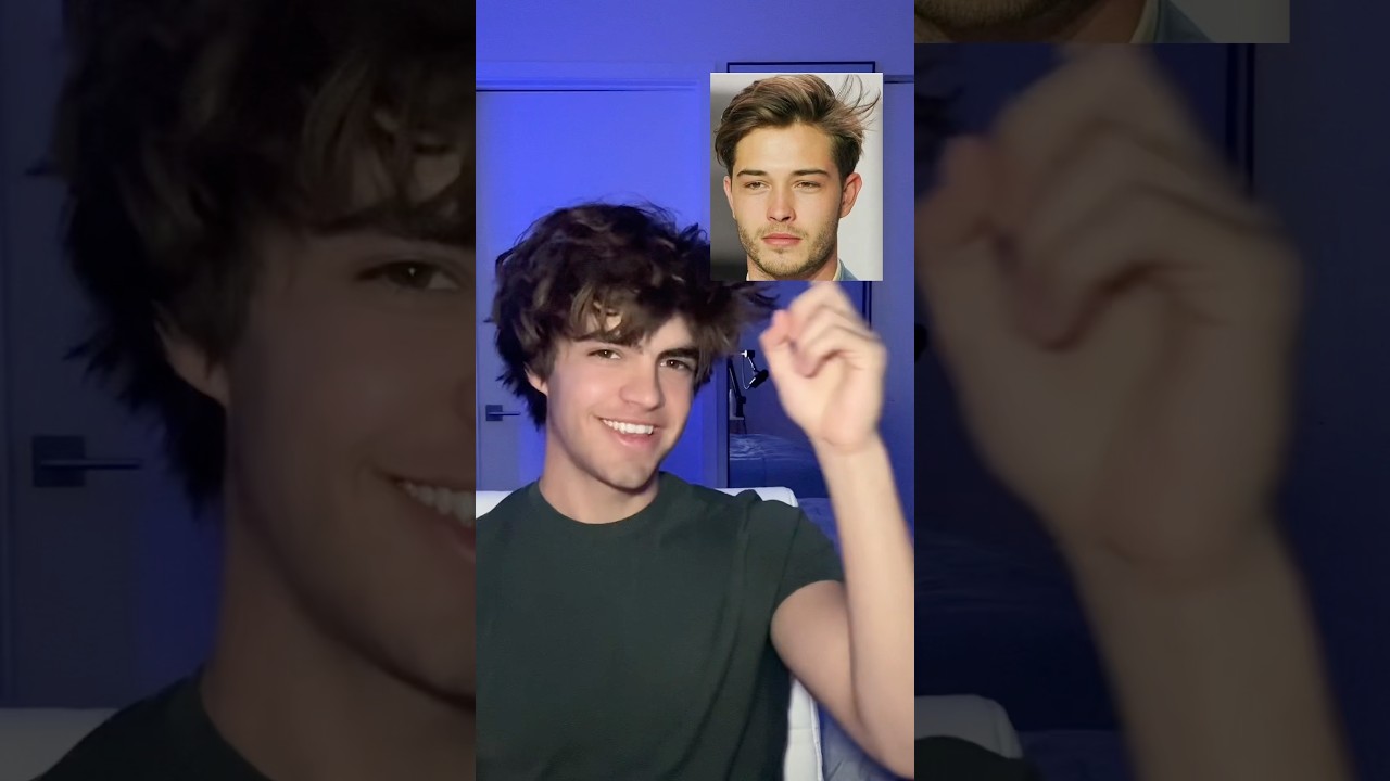 Side part hair tutorial 😱