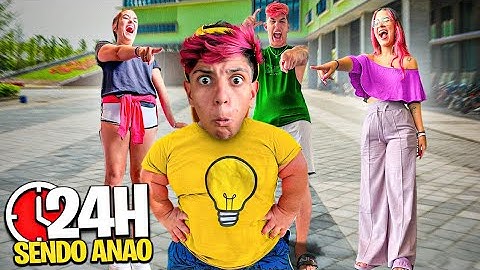 VIREI UM ANÃO POR 24 HORAS *Desisti ?