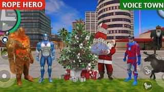 rope hero voice town come Santa Claus|rope Hero vice town get out Halloween people screenshot 5
