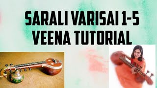 Varisaigal 1-5 3 Speeds Veena Tutorial Ranjani Mahesh Clical Beginners Swaram